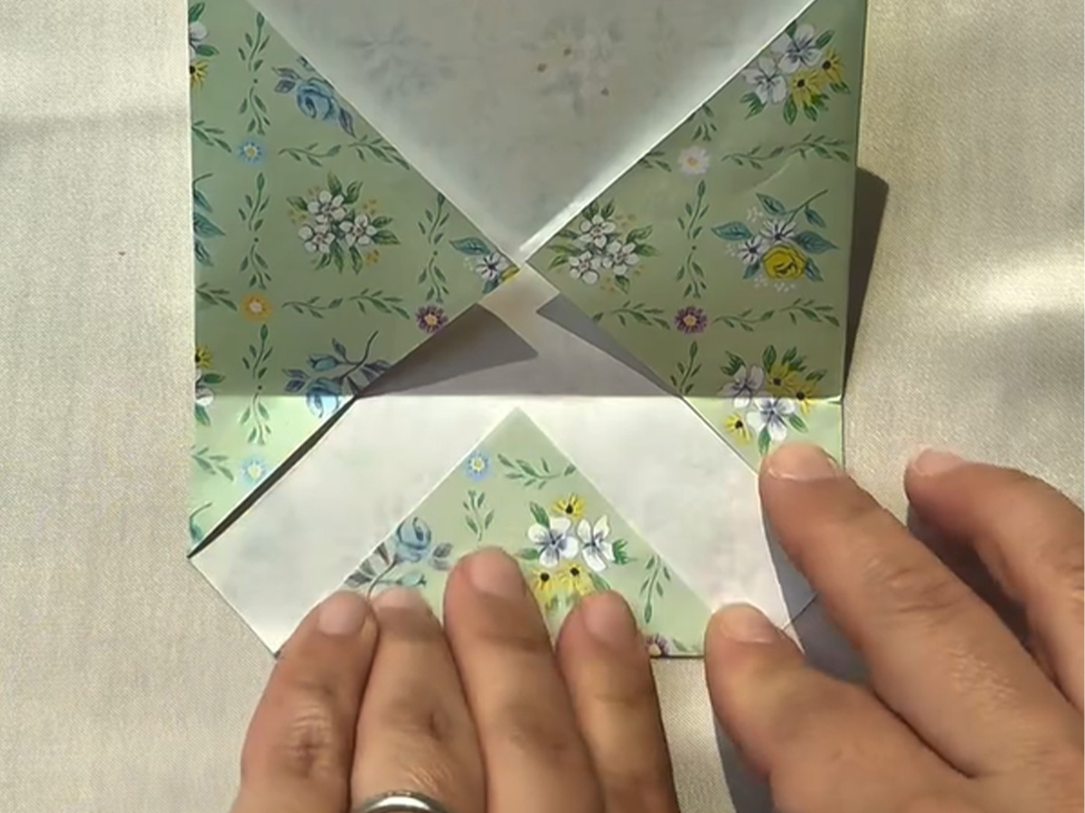 折り紙で作る封筒