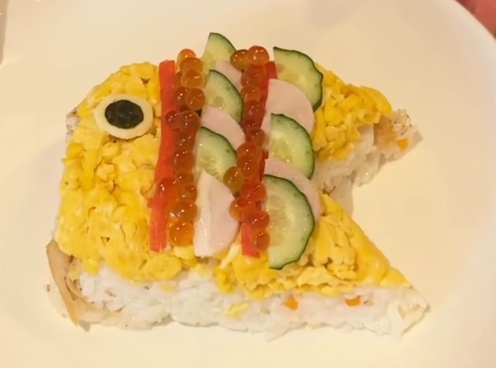 押し寿司の写真