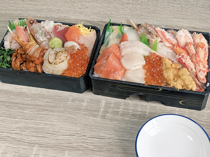 北海道物産展の弁当の写真