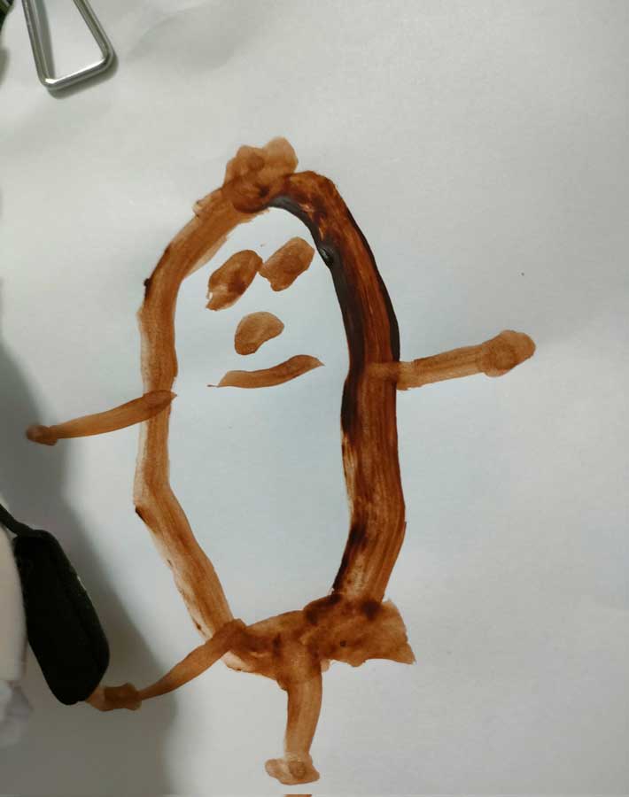 子供が描いた絵