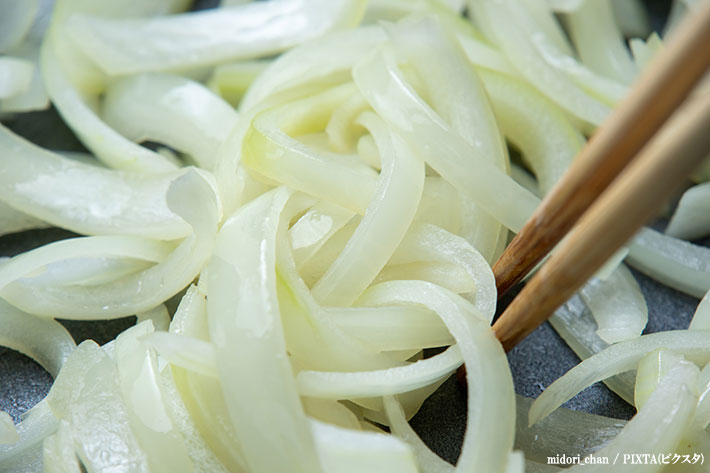 新タマネギの料理