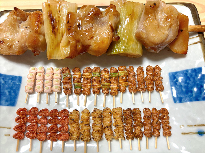 焼き鳥の写真