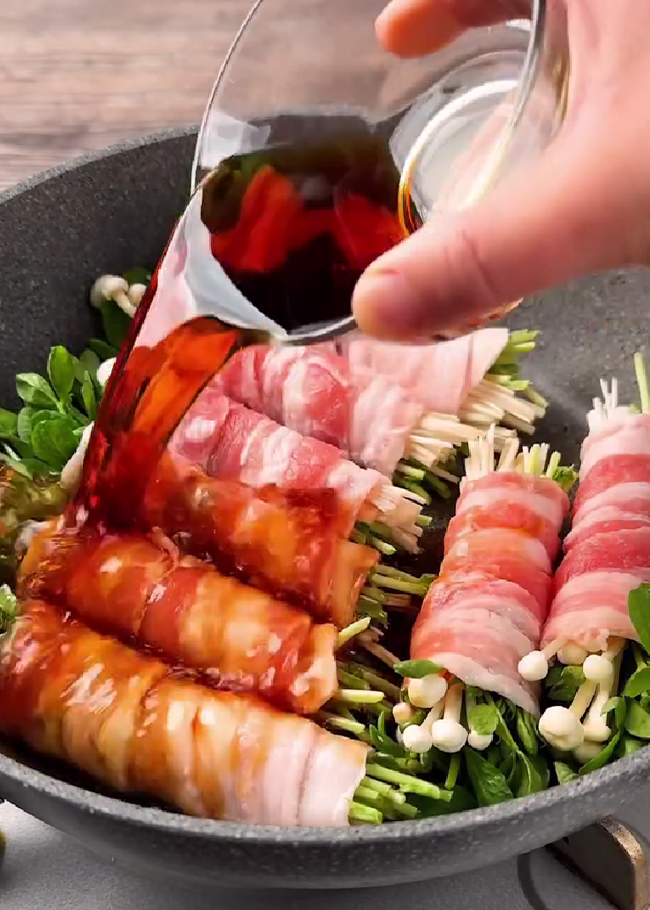 『ふわとろ肉巻き』のレシピ