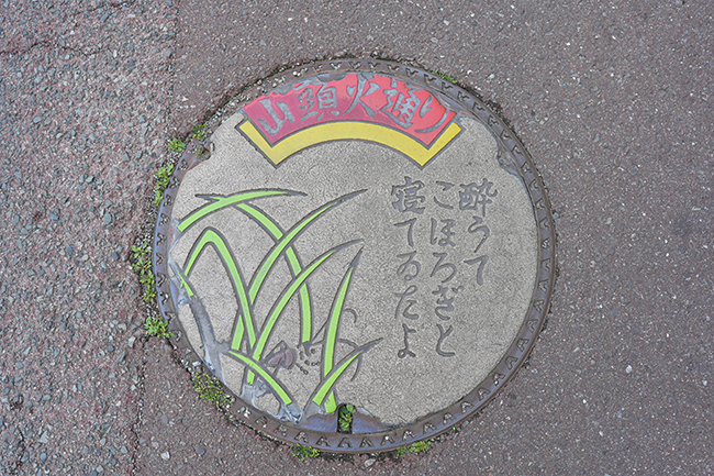 山口県にあるマンホール