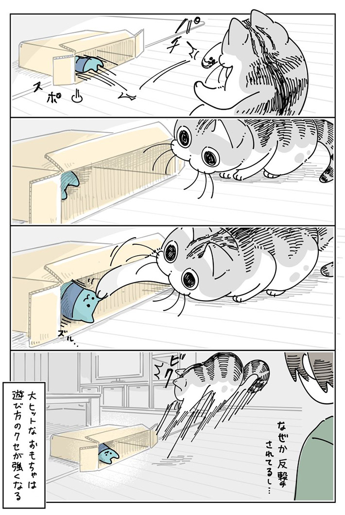 キュルZ（@kyuryuZ）さんが描いた『猫あるある』の漫画