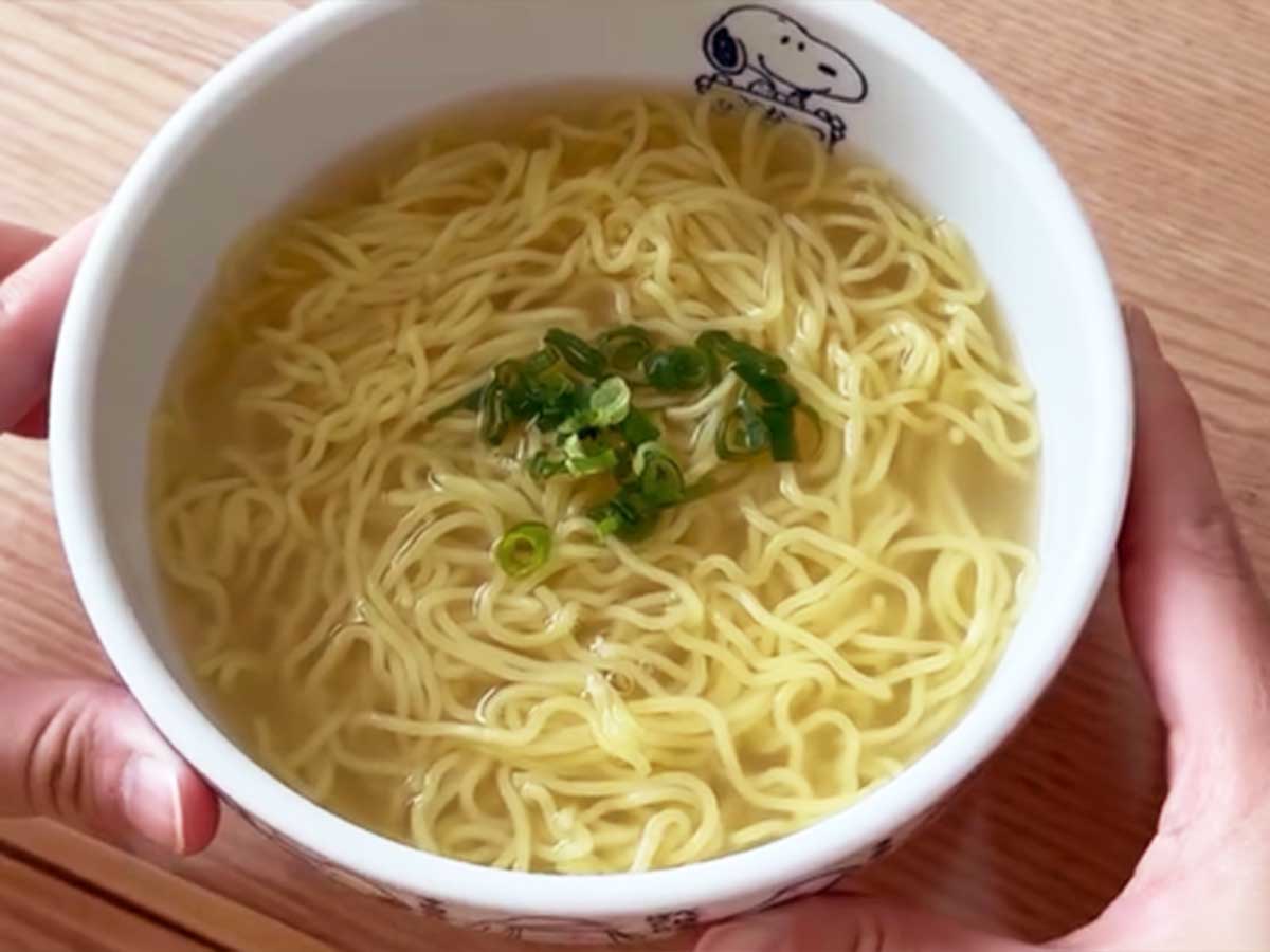 ミスドの汁そばを再現