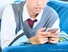 男子中学生