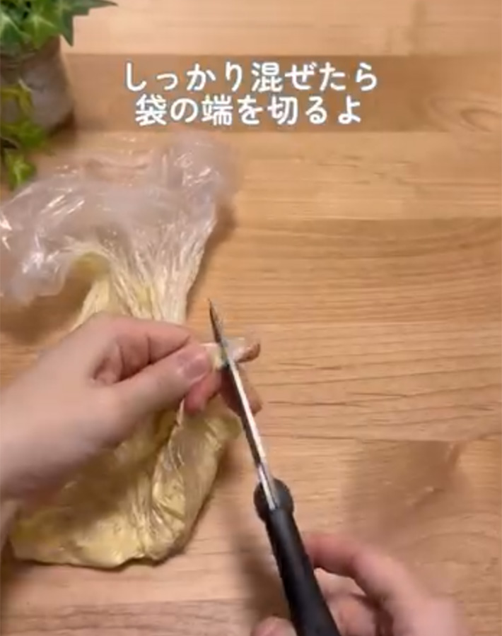 はるたこ（harutaco_kurashi）さんが紹介した、ゆで卵いらずの卵サンド