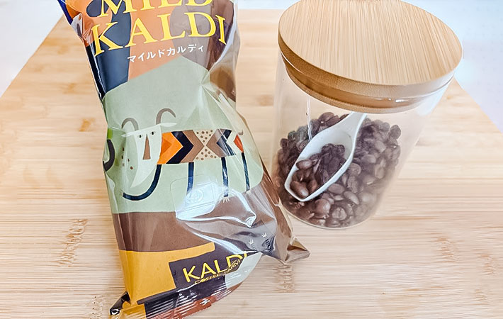 カルディの豆の写真