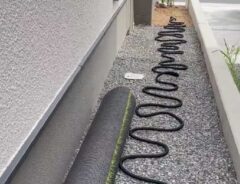 伸びるホースの画像
