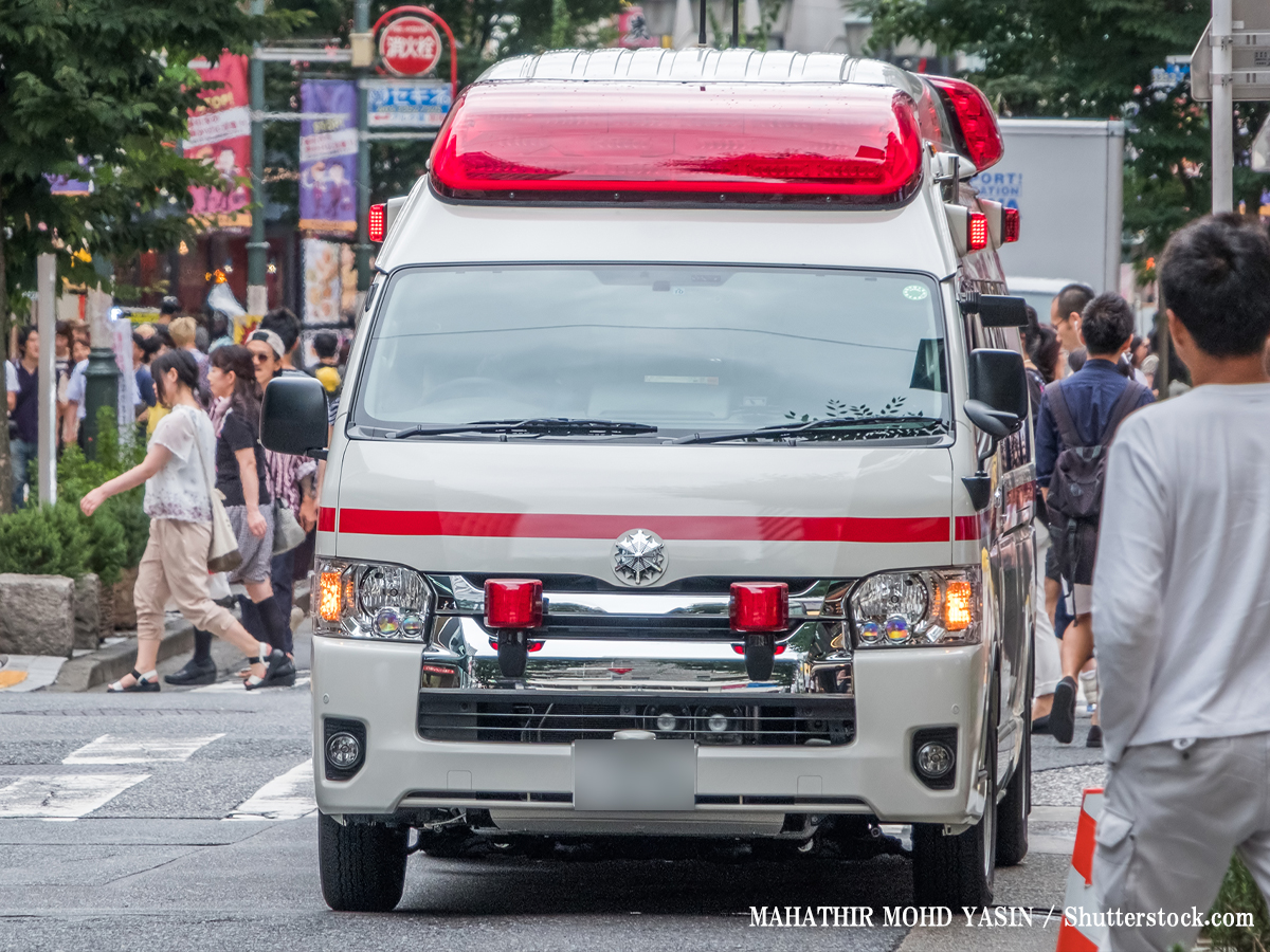 救急車の写真