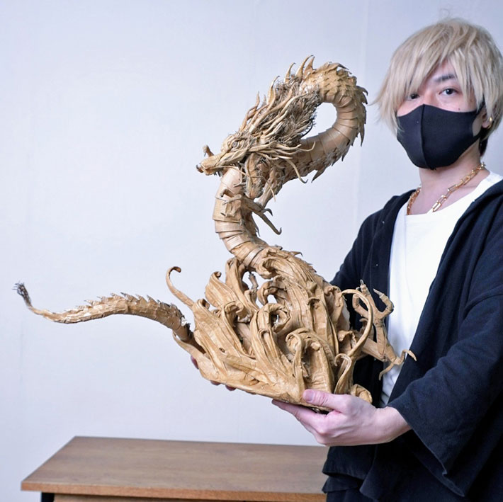 ダンボール作品の画像