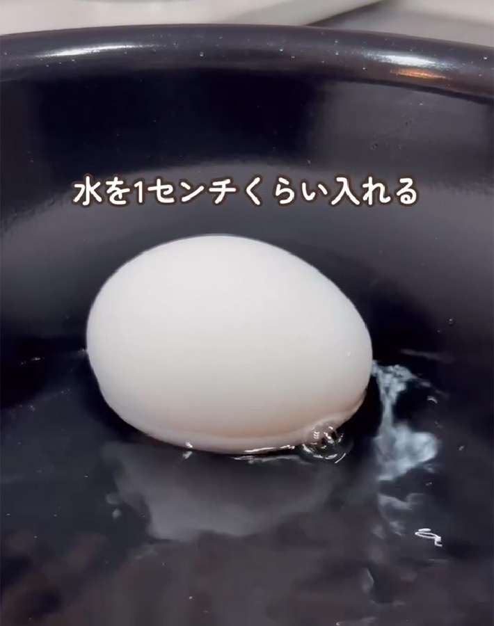 ゆで卵の裏技