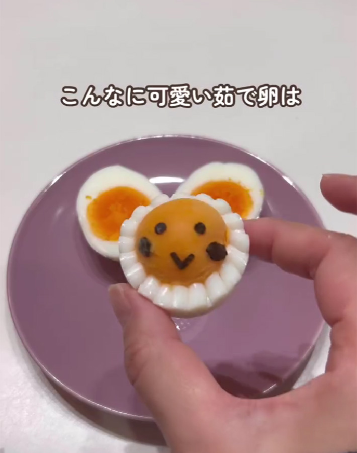 ゆで卵の裏技