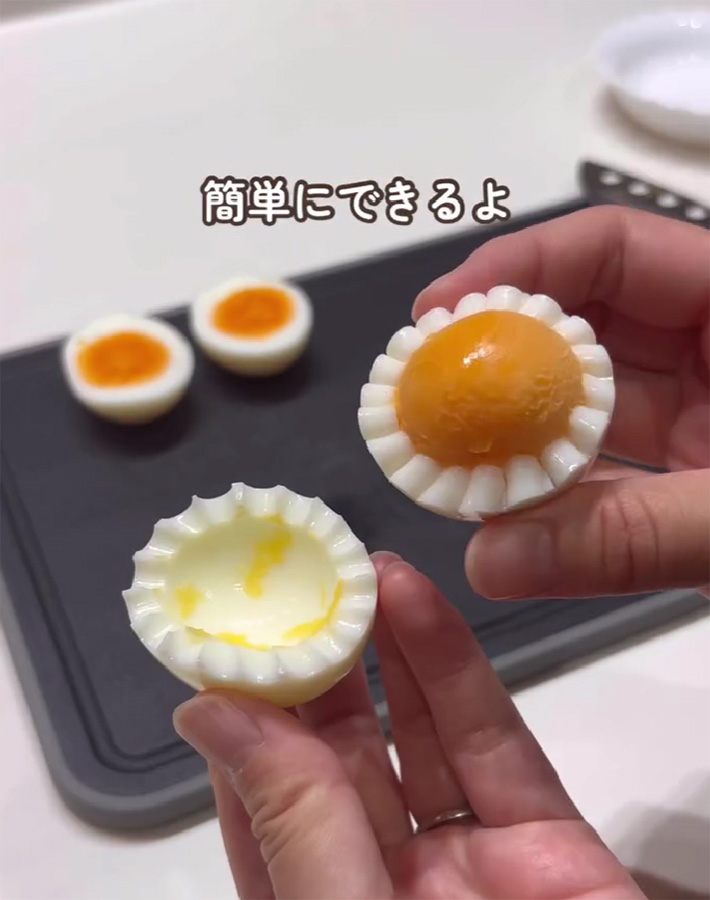 ゆで卵の裏技