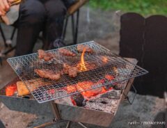 バーベキューの写真