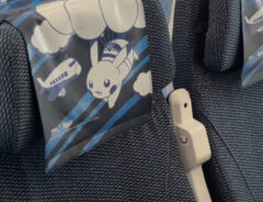 機内の写真