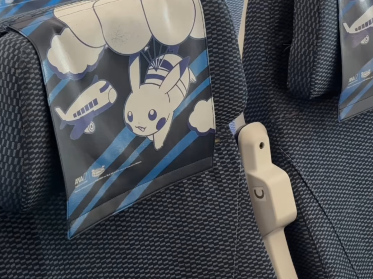 機内の写真