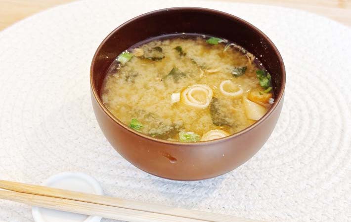 『インスタントみそ汁』の完成写真