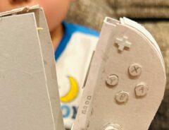 紙で作ったゲーム機