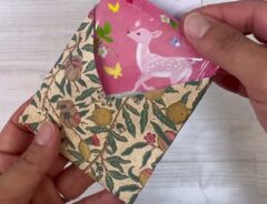 『デザインペーパー』を使ったラッピング