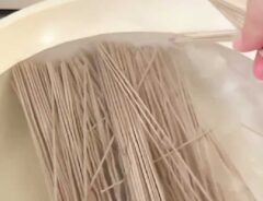 そばのゆで方