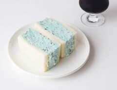 チョコミントクリームのサンドイッチ