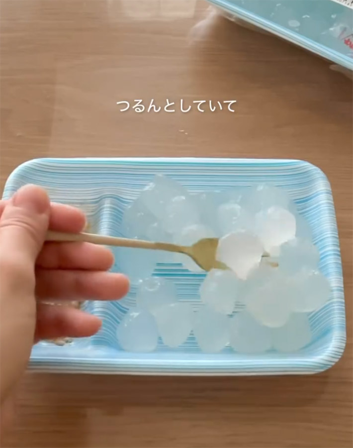 うりさん（uri_kurashi）さんが紹介した、わらび餅の裏技