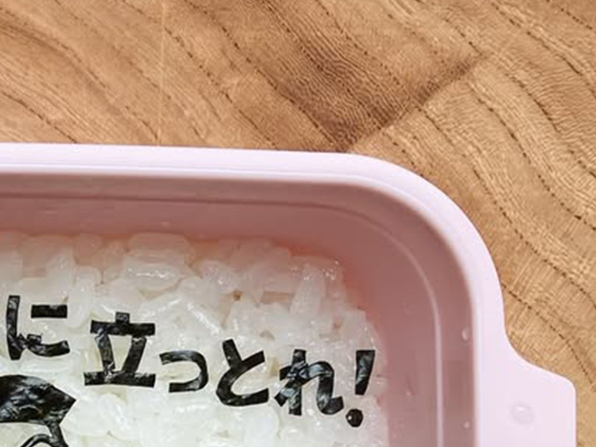 お弁当の写真