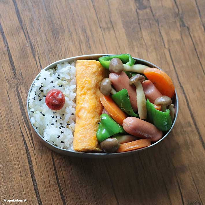 お弁当の写真