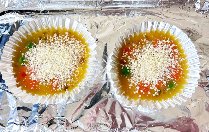 『カップ卵焼き』を作る写真