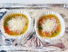 『カップ卵焼き』を作る写真