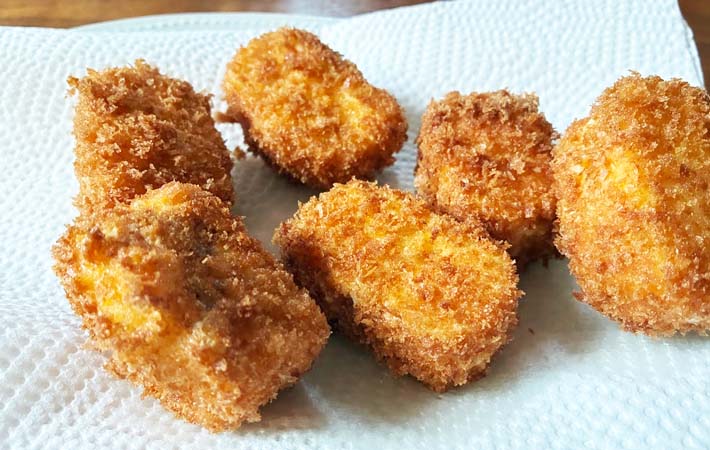 『玉子焼きフライ』を作る写真