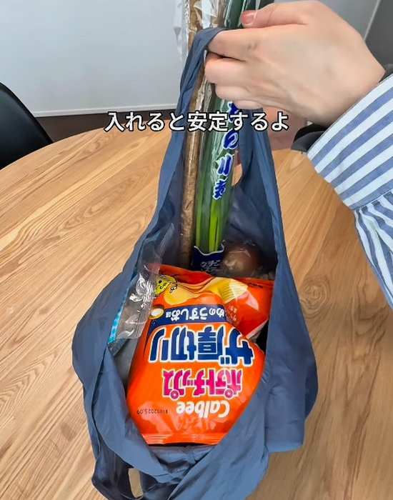 食材が入ったエコバッグ