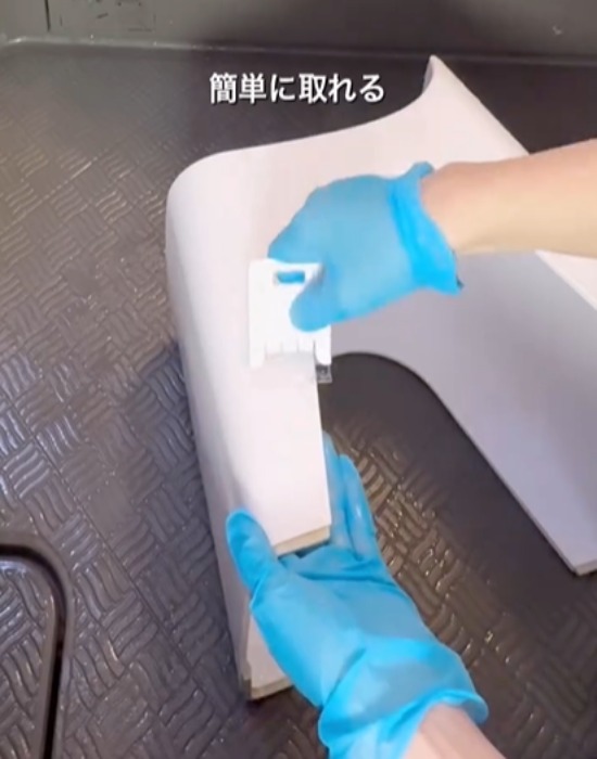 きれいに削り取れる