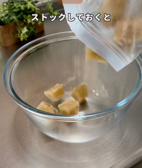 ストックしている『タマネギ氷』