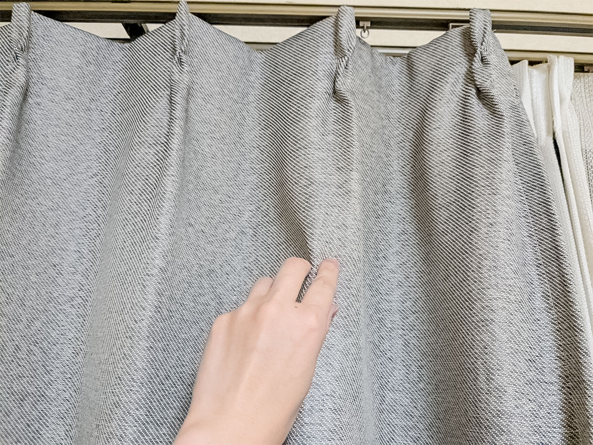カーテンの写真