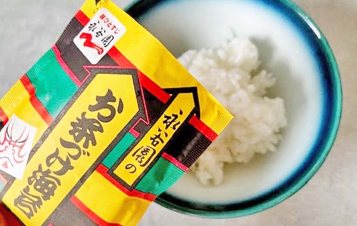 『お茶づけポテチ』を作る写真