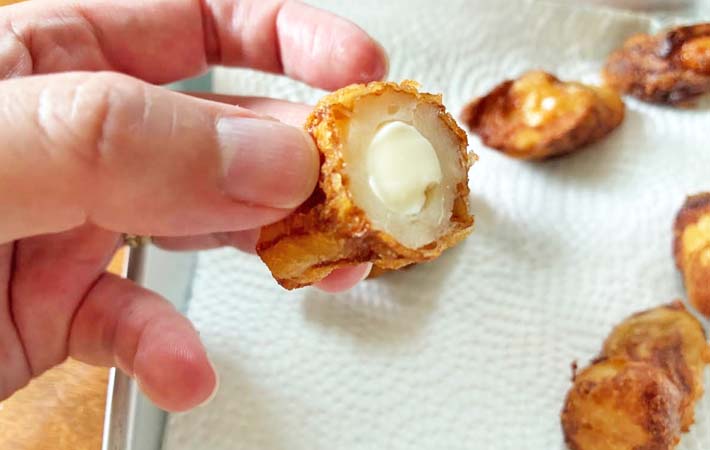 『ちくわチーズ揚げ』の完成写真