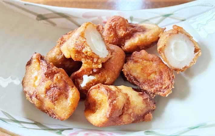 『ちくわチーズ揚げ』の完成写真