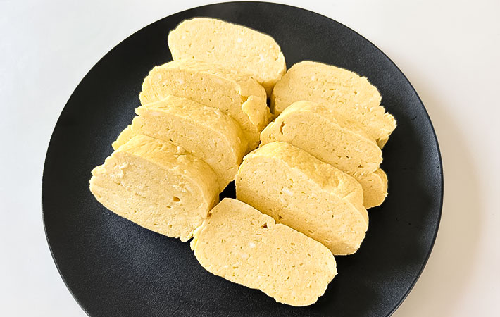 豆腐入り卵焼きの写真