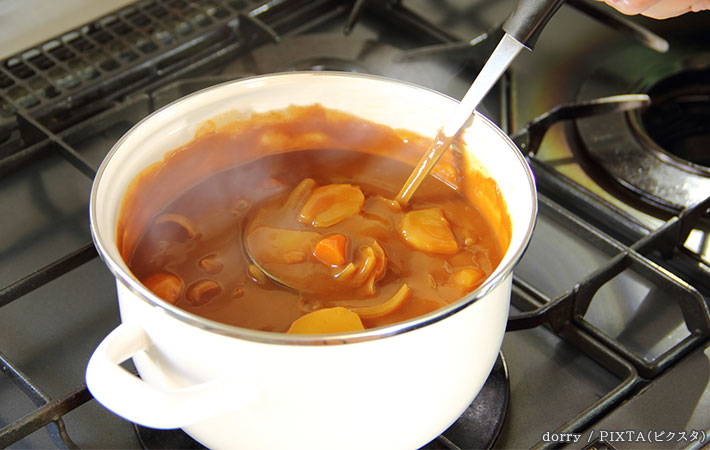 カレーの写真