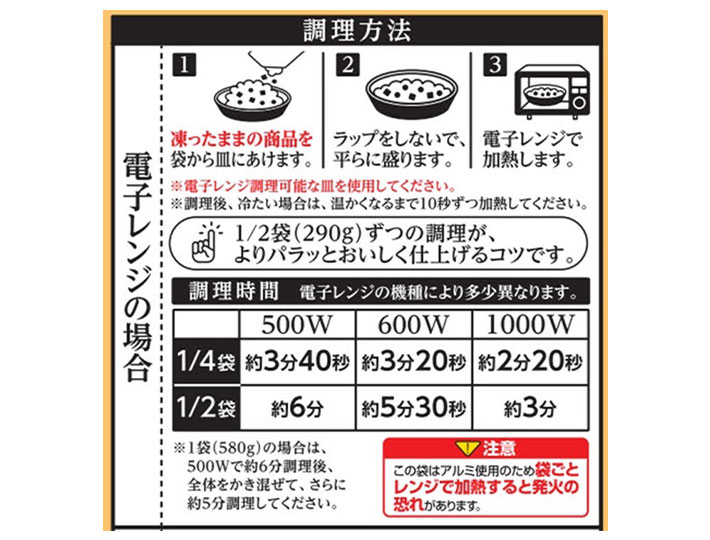 『ザ★チャーハン』のパッケージの写真