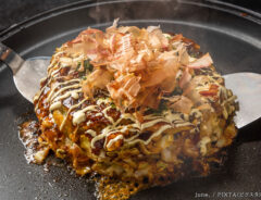 お好み焼きの写真