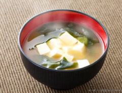 味噌汁の写真