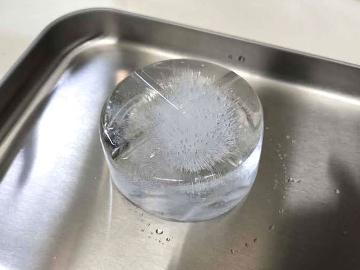 氷の写真