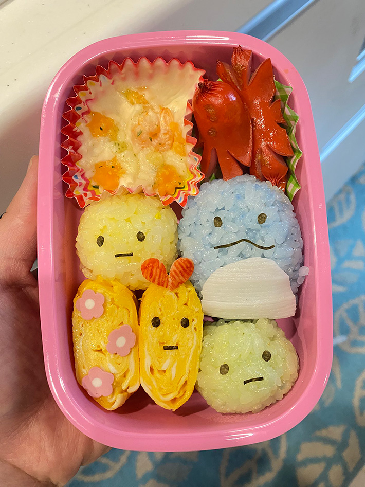 お弁当の写真