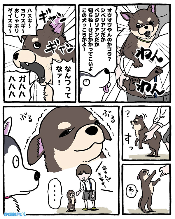 チワワあるあるの漫画
