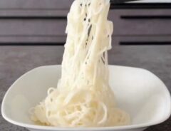 くっ付いたそうめん