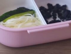 そうめんをお弁当に入れる裏技の写真